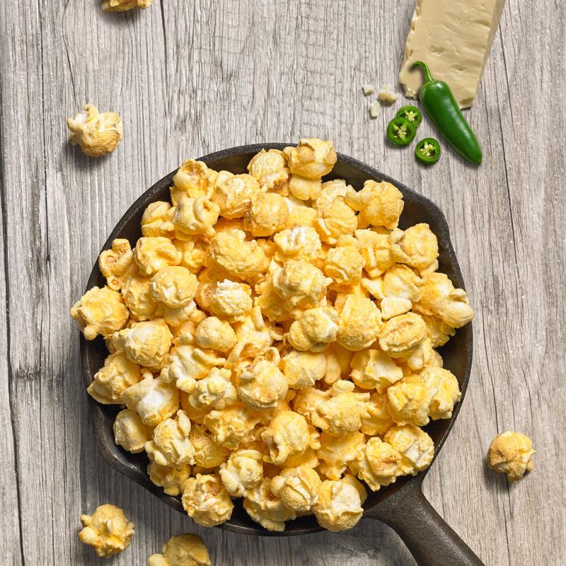 Colorado Jack Legendary White Cheddar and Jalapeno Gourmet Popcorn 6.5 oz Bagged, Pack of 12
