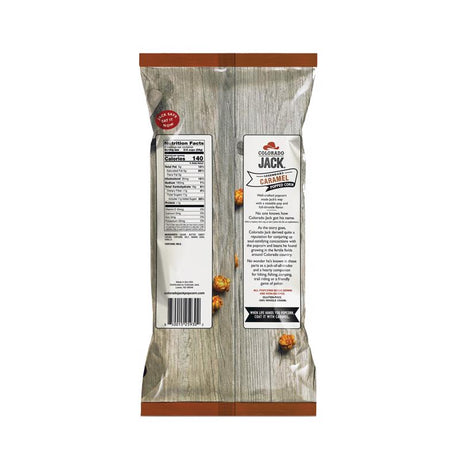 Colorado Jack Legendary Caramel Gourmet Popcorn 8 oz Bagged, Pack of 12