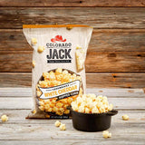 Colorado Jack Legendary White Cheddar Gourmet Popcorn 6.5 oz Bagged, Pack of 12