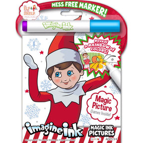 Bendon Imagine Ink Elf on the Shelf Magic Ink Pictures, Pack of 12