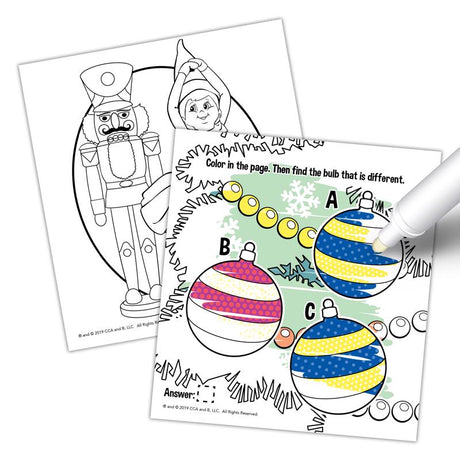 Bendon Imagine Ink Elf on the Shelf Magic Ink Pictures, Pack of 12