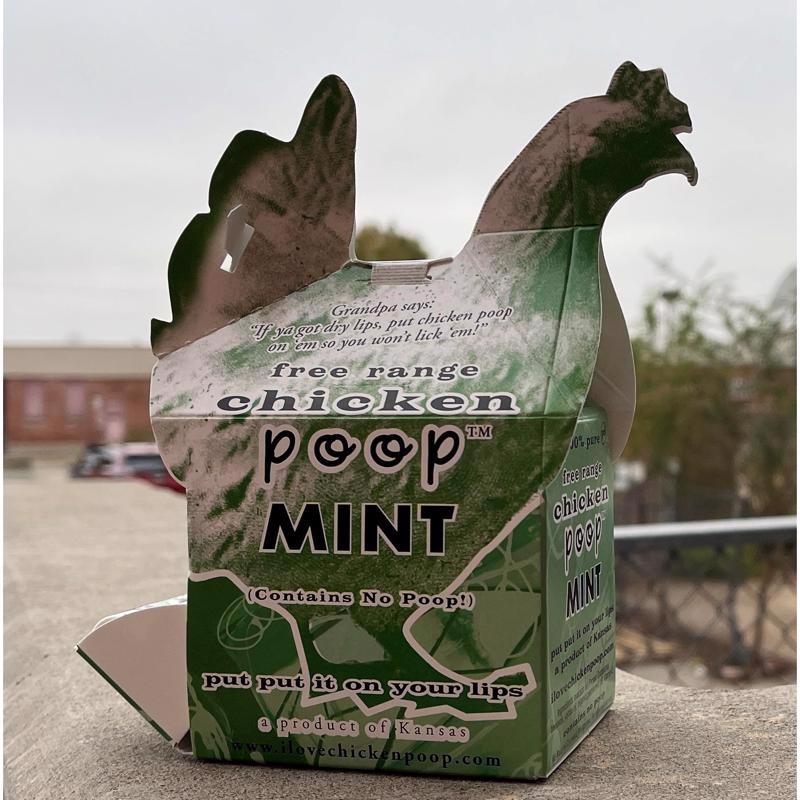 Chicken Poop Lip Junk Mint Scent Lip Balm Set 0.04 oz 1 pk, Pack of 24