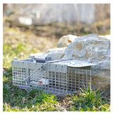 Havahart 1026 Animal Trap, 17-3/4 in L, 6.88 in W, 5-1/2 in H, Spring Loaded Door