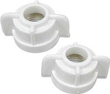 ProSource 24306 Faucet Coupling Nut, White