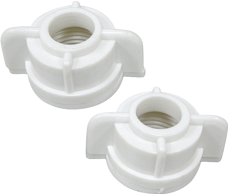 ProSource 24306 Faucet Coupling Nut, White