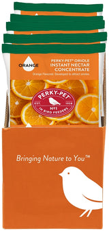 Perky-Pet 293SF Sucrose Concentrated Instant Nectar, 8 oz, Powder, Natural Orange, Bag