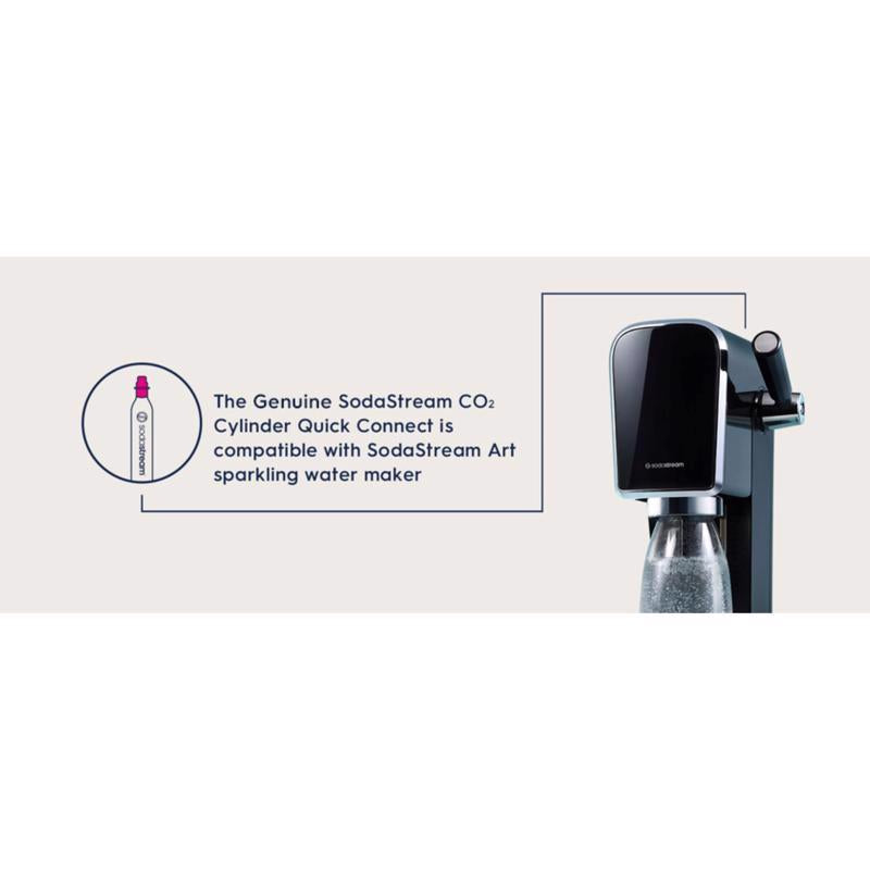 SodaStream Quick Connect Pink 60 L CO2 Cylinder 1 pk, Pack of 18