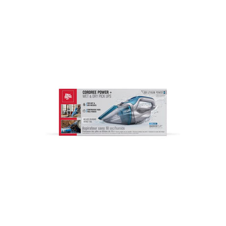 Dirt Devil Bagless Cordless Foam Sleeve Filter Hand Vacuum