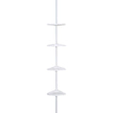 Better Living 24.36  H X 2.5 in. W X 8 in. L White Shower Corner Shelf