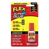 Flex Seal Family of Products Flex Super Glue High Strength Clear Super Glue Brush On 10 gm, Pack of 8