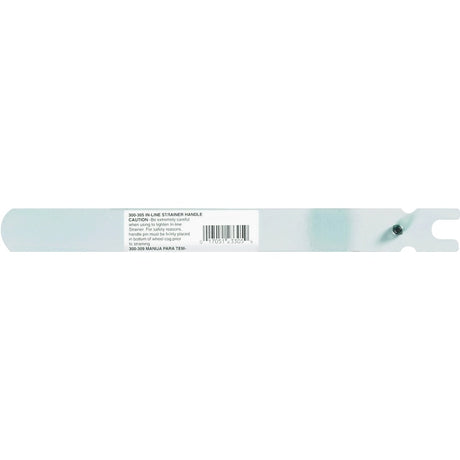 Zareba Fi-Shock 300-305 Strainer Handle, In-Line, Steel