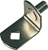 Knape & Vogt 345P NP Shelf Support Pin, Specifications: 5 mm Dia x 5/16 in L Pin, Nickel, Steel
