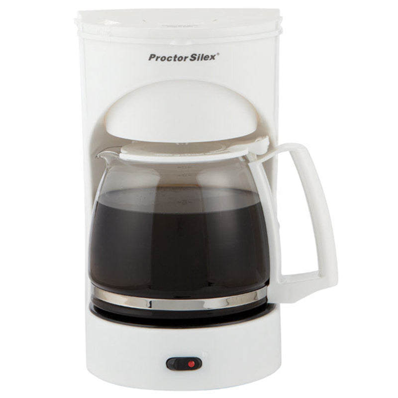 Proctor Silex 12 cups White Coffee Maker, Pack of 2