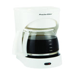 Proctor Silex 12 cups White Coffee Maker, Pack of 2