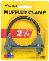 Genuine Victor 22-5-00828-8 Muffler Clamp, Steel, 2-1/4 in Dia Dimensions