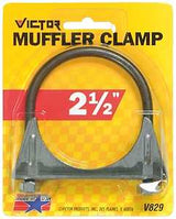 Genuine Victor 22-5-00829-8 Muffler Clamp, Steel, 2-1/2 in Dia Dimensions