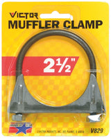 Genuine Victor 22-5-00829-8 Muffler Clamp, Steel, 2-1/2 in Dia Dimensions