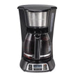 Hamilton Beach 12 cups Black/Silver Coffee Maker, Pack of 2