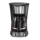 Hamilton Beach 12 cups Black/Silver Coffee Maker, Pack of 2