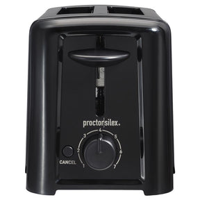 Hamilton Beach Proctor Silex Plastic Black 2 slot Toaster 6.2 in. H X 5.3 in. W X 10.3 in. D, Pack of 2
