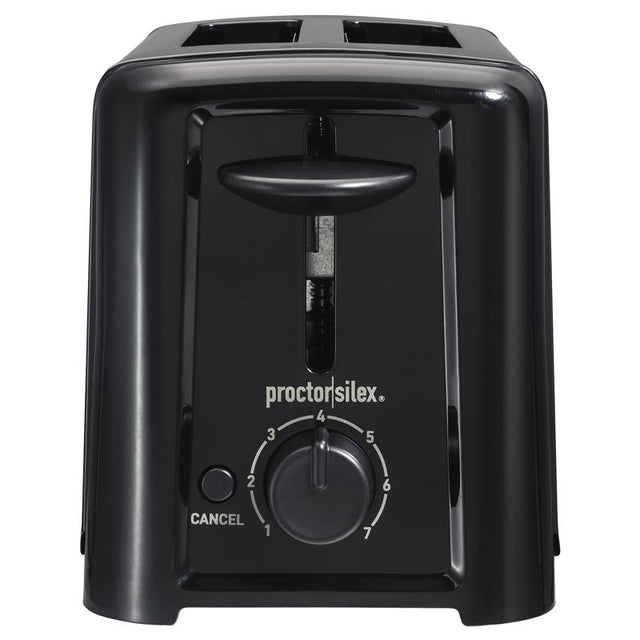 Hamilton Beach Proctor Silex Plastic Black 2 slot Toaster 6.2 in. H X 5.3 in. W X 10.3 in. D, Pack of 2