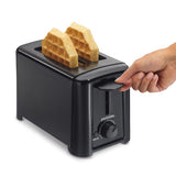 Hamilton Beach Proctor Silex Plastic Black 2 slot Toaster 6.2 in. H X 5.3 in. W X 10.3 in. D, Pack of 2