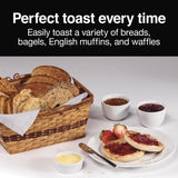 Hamilton Beach Proctor Silex Plastic Black 2 slot Toaster 6.2 in. H X 5.3 in. W X 10.3 in. D, Pack of 2