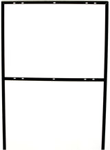 Hy-Ko FRAME-2 Rectangular Sign Frame, Metal, Black