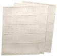 Hy-Ko 30014 Die-Cut Number and Letter Set, Character: A to Z, 0 to 9, !, -, 2 in H Character, White Character, Vinyl