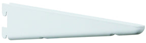 Knape & Vogt 182 Series 182 WH 7 Shelf Bracket, 7.26 in L, Steel, White