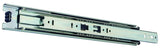 Knape & Vogt 8400P 20 Drawer Slide, 20 in L Extension, 100 lb, 1/2 in W Rail