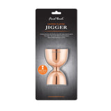 Final Touch Copper Stainless Steel Double Jigger