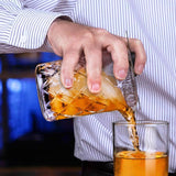 Final Touch 13.5 oz Clear/Silver Glass/Stainless Steel Pitcher