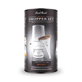 Final Touch 6.5 oz Clear Glass/Silicone Whiskey Dropper Set