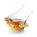 Final Touch Revolve 6.5 oz Clear Crystal Whiskey Glasses