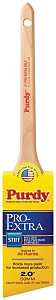 Purdy 144080720 Trim Brush, Natural Hardwood Handle, 2 in W, Nylon/Polyester Bristle, Rat Tail Handle