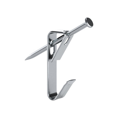 OOK 50051 Conventional Hook, 10 lb, Steel, Zinc
