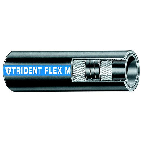 Trident Flex Water Hose w/Wire, 1" x 12.5'