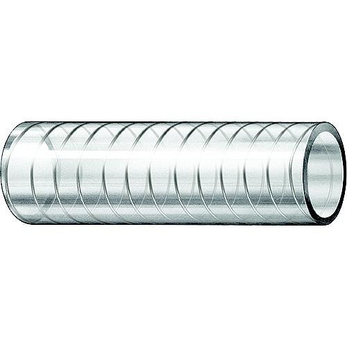 Trident 1630586 Wire Reinforced Clear PVC Hose - (FDA), 5/8" x 50'