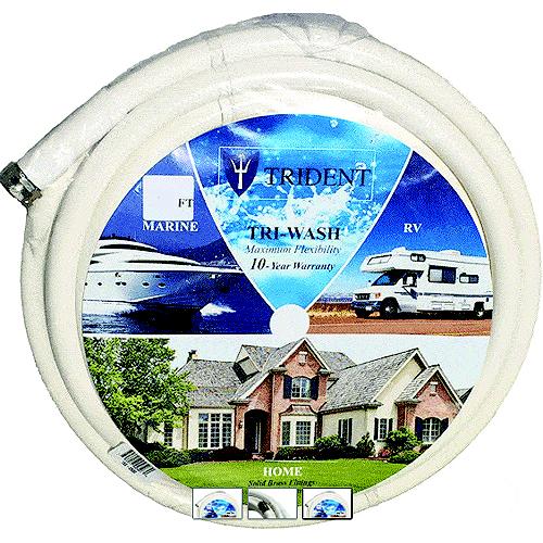 Trident 1680586 Washdown Hose, 5/8" x 50'