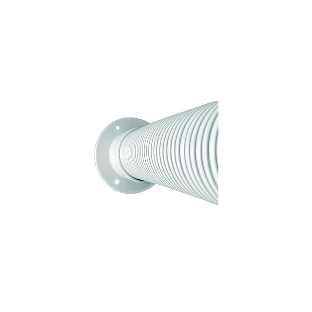 Trident TFK4W 4' Stern Flex Hose & Flange Kit, White