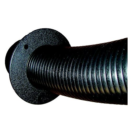 Trident TFK10 10' Stern Flex Hose & Flange Kit, Black