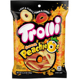 Trolli Peachie O's Gummy Candy 4.25 oz, Pack of 12
