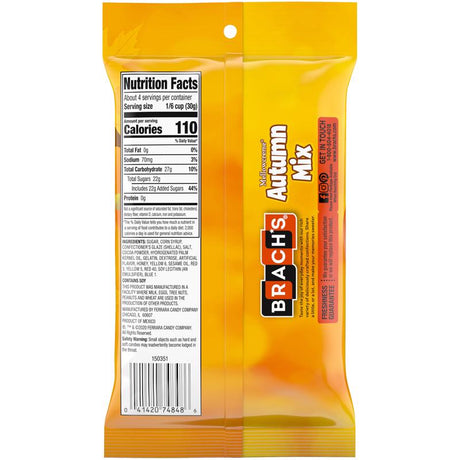 Brach's Mellowcreme Autumn Mix Candy Corn 4.2 oz, Pack of 18