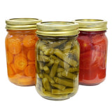 Anchor Hocking Tecnocap Regular Mouth Canning Jar 16 oz 12 pk