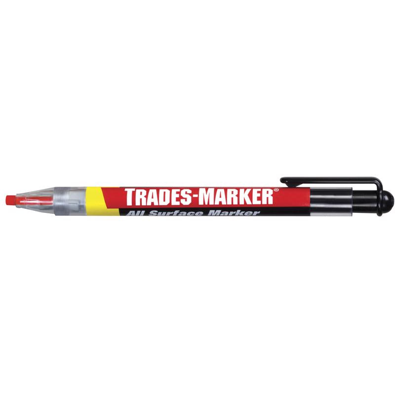 Markal Trades Marker Assorted Medium Tip Markers 4 pk, Pack of 6