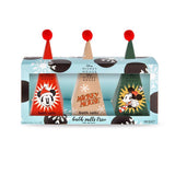 Mad Beauty Disney Mickey Mouse Frosted Berries, Toasted Marshmallow, Christmas Icing Scent Bath Salt, Pack of 6
