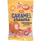 Goetze's Candy Caramel Creams Original Caramels 4 oz, Pack of 12