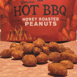 Rufus Teague Hot Peanuts Hot-Honey Roasted BBQ Peanuts 9 oz Bagged