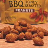 Rufus Teague Honey BBQ Peanuts BBQ Honey Roasted Peanuts 9 oz Bagged